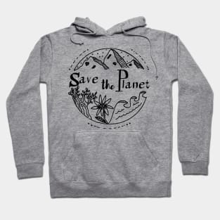 save the planet #2 Hoodie